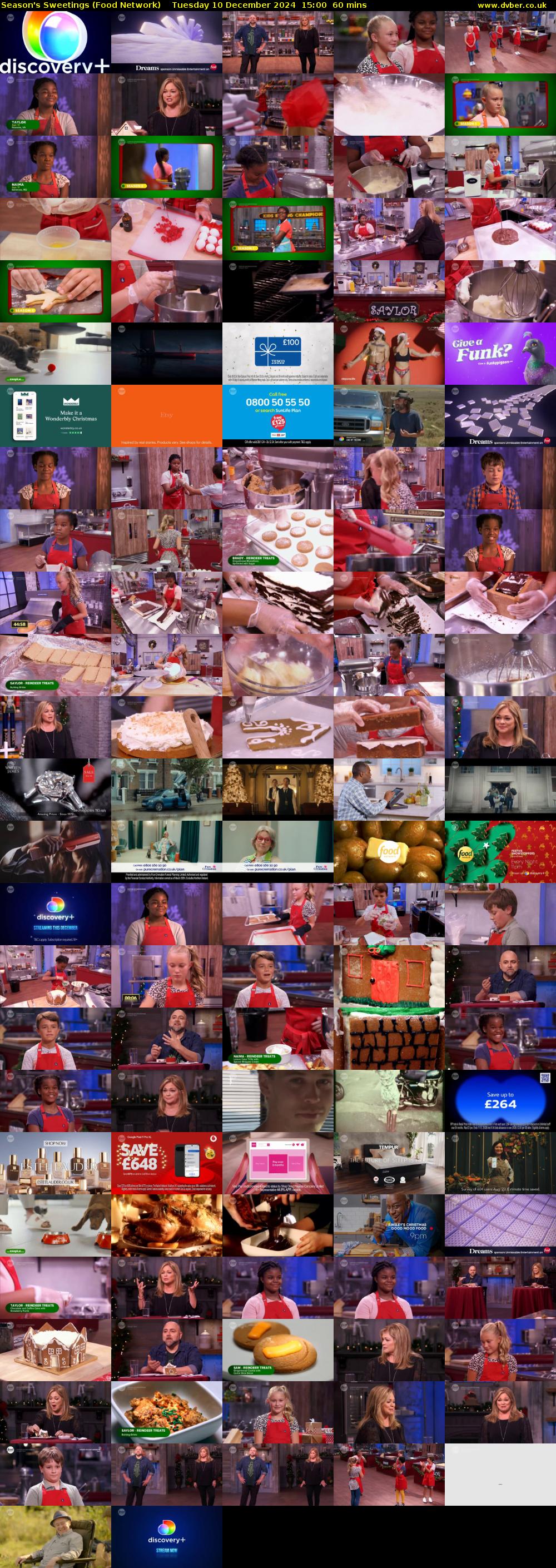 Season's Sweetings (Food Network) Tuesday 10 December 2024 15:00 - 16:00