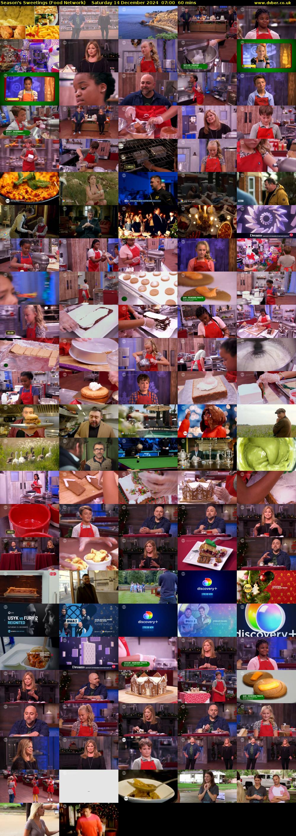 Season's Sweetings (Food Network) Saturday 14 December 2024 07:00 - 08:00