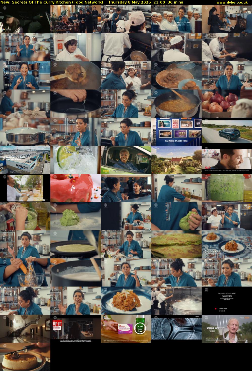 Secrets Of The Curry Kitchen (Food Network) Thursday 8 May 2025 21:00 - 21:30
