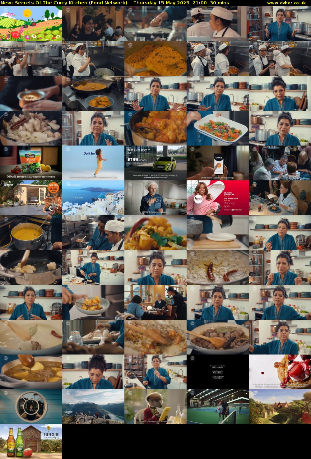 Secrets Of The Curry Kitchen (Food Network) Thursday 15 May 2025 21:00 - 21:30