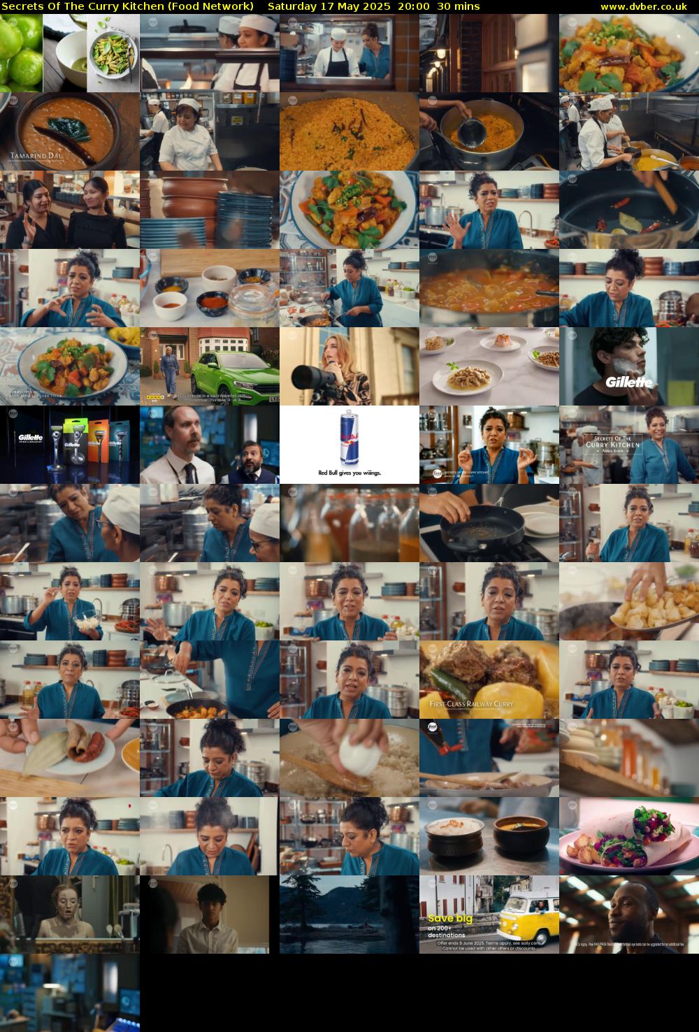 Secrets Of The Curry Kitchen (Food Network) Saturday 17 May 2025 20:00 - 20:30
