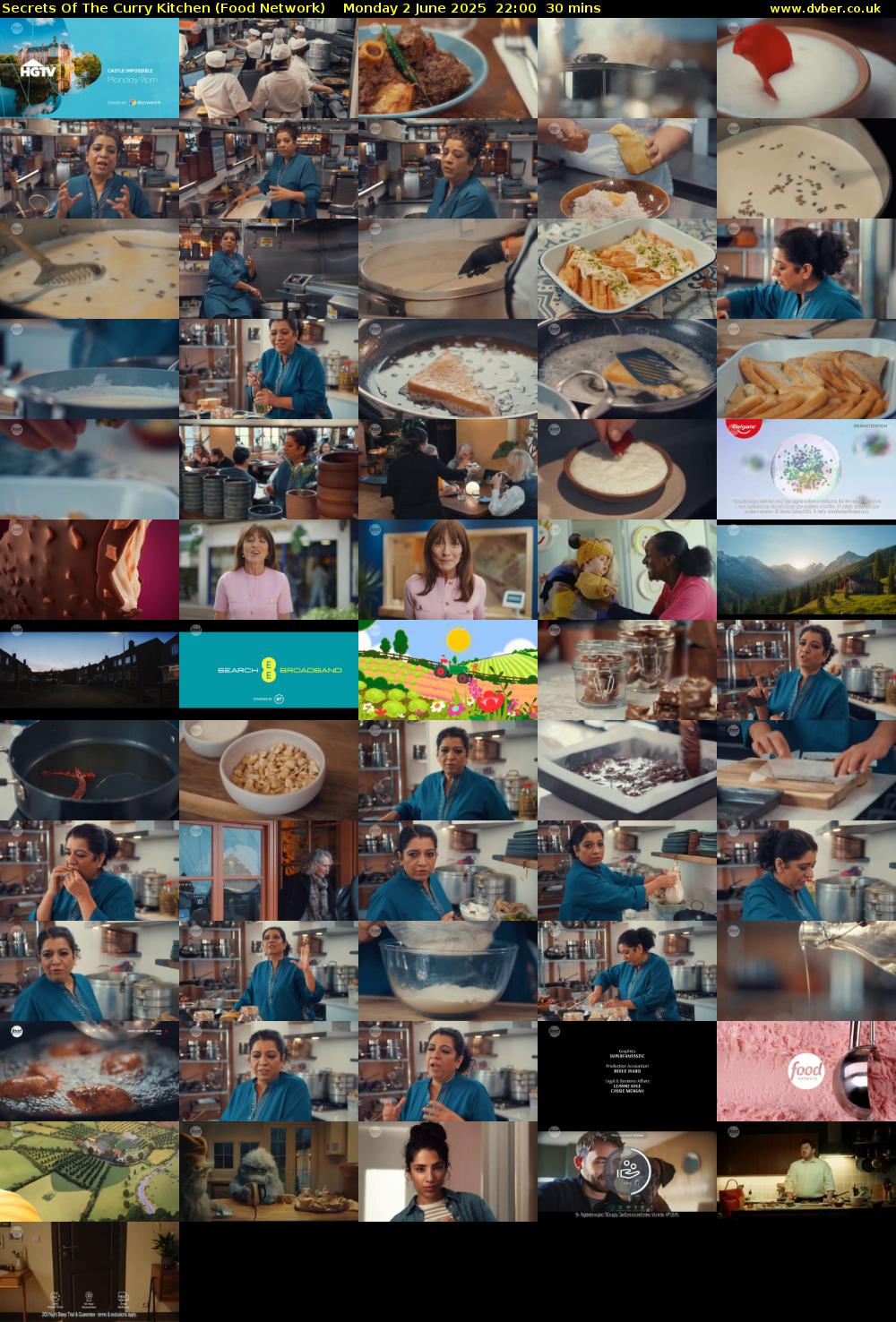 Secrets Of The Curry Kitchen (Food Network) Monday 2 June 2025 22:00 - 22:30