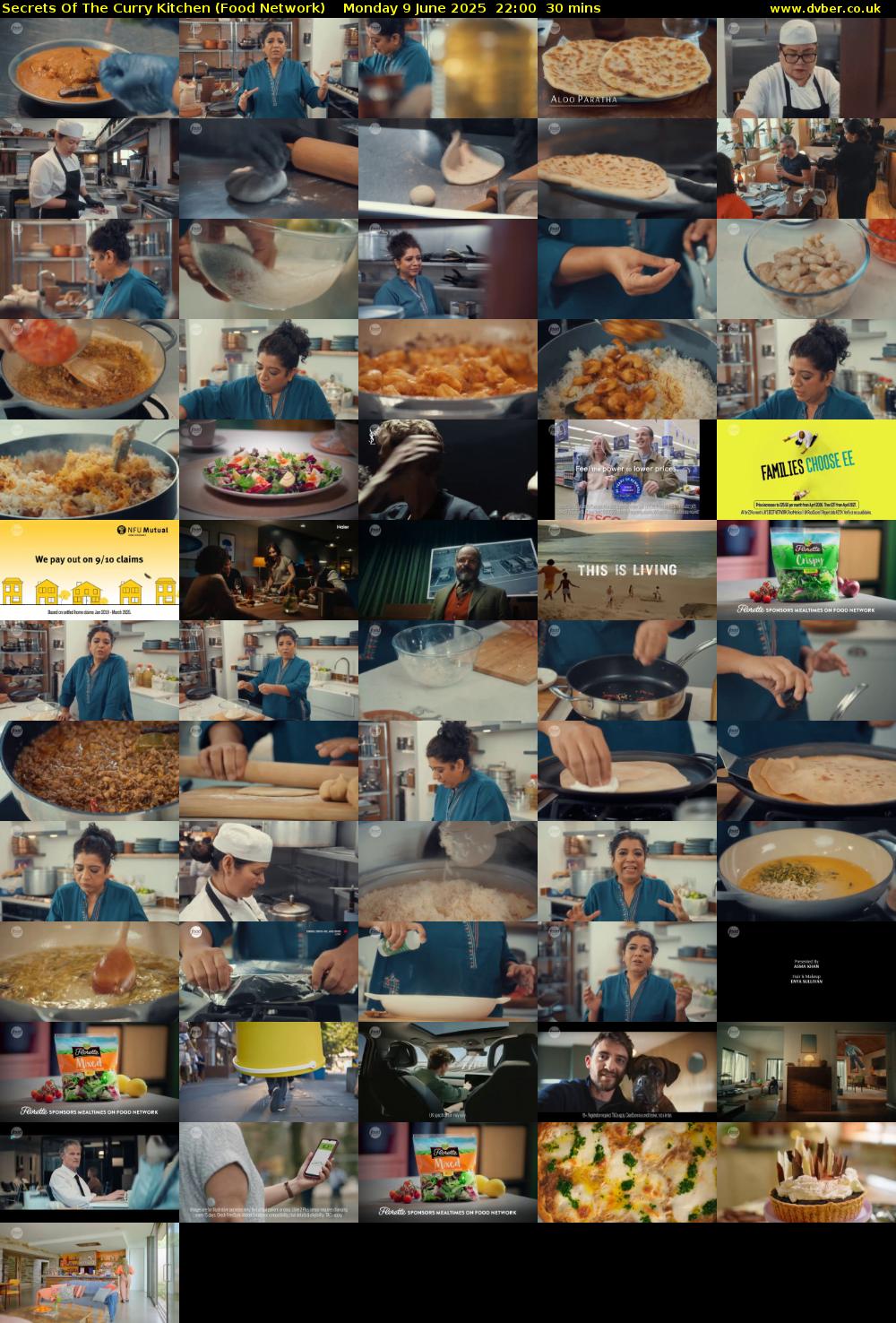 Secrets Of The Curry Kitchen (Food Network) Monday 9 June 2025 22:00 - 22:30