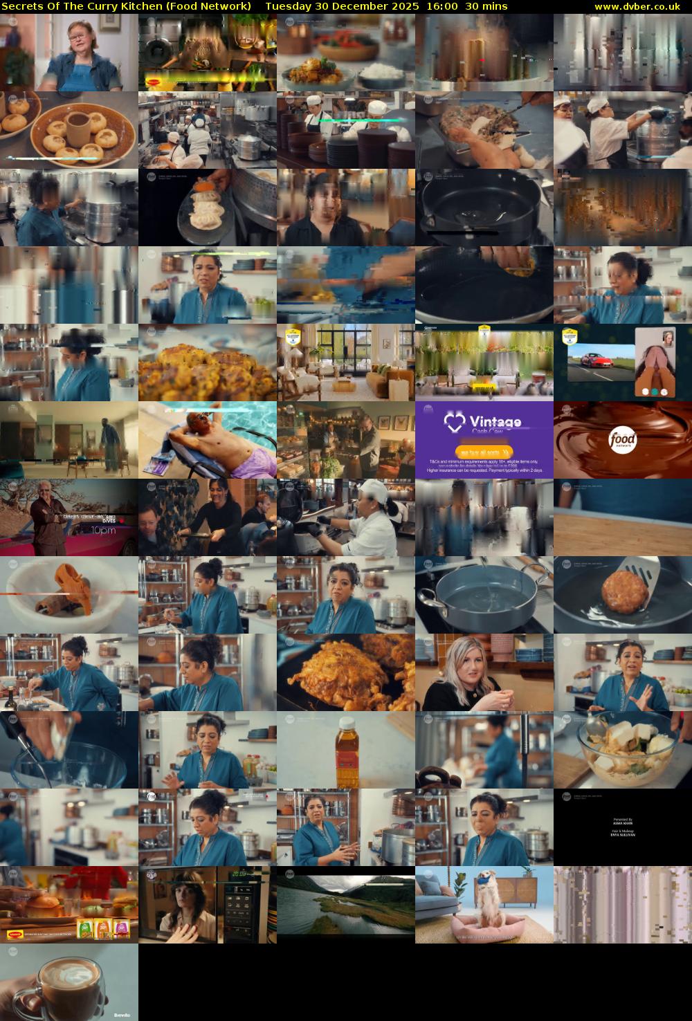 Secrets Of The Curry Kitchen (Food Network) Tuesday 30 December 2025 16:00 - 16:30