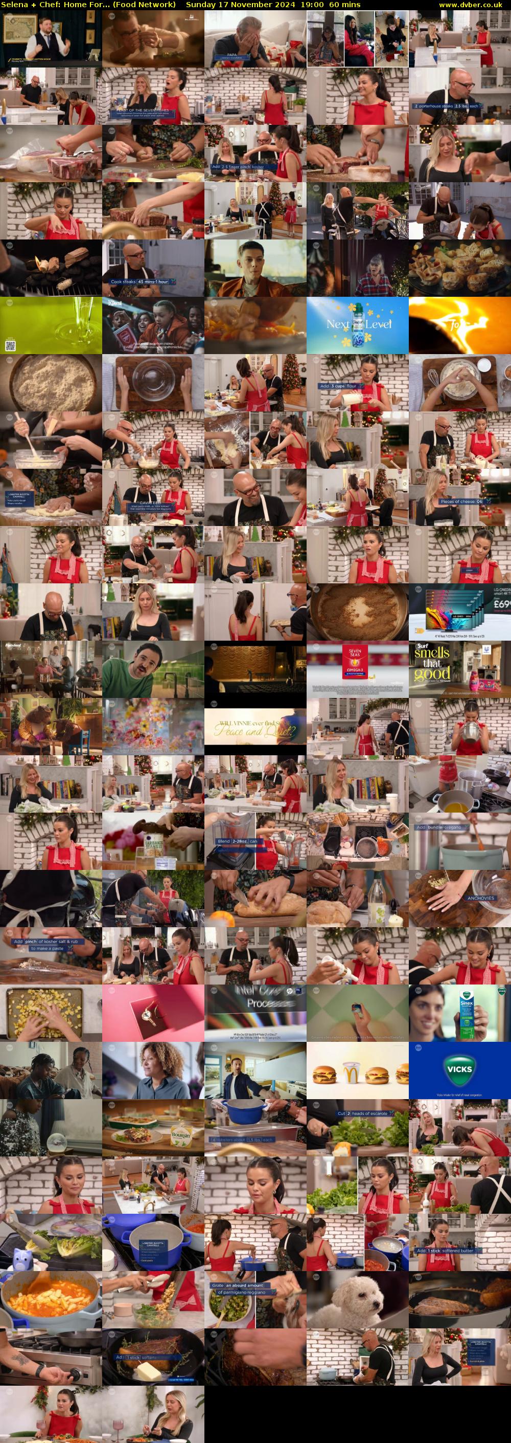 Selena + Chef: Home For... (Food Network) Sunday 17 November 2024 19:00 - 20:00