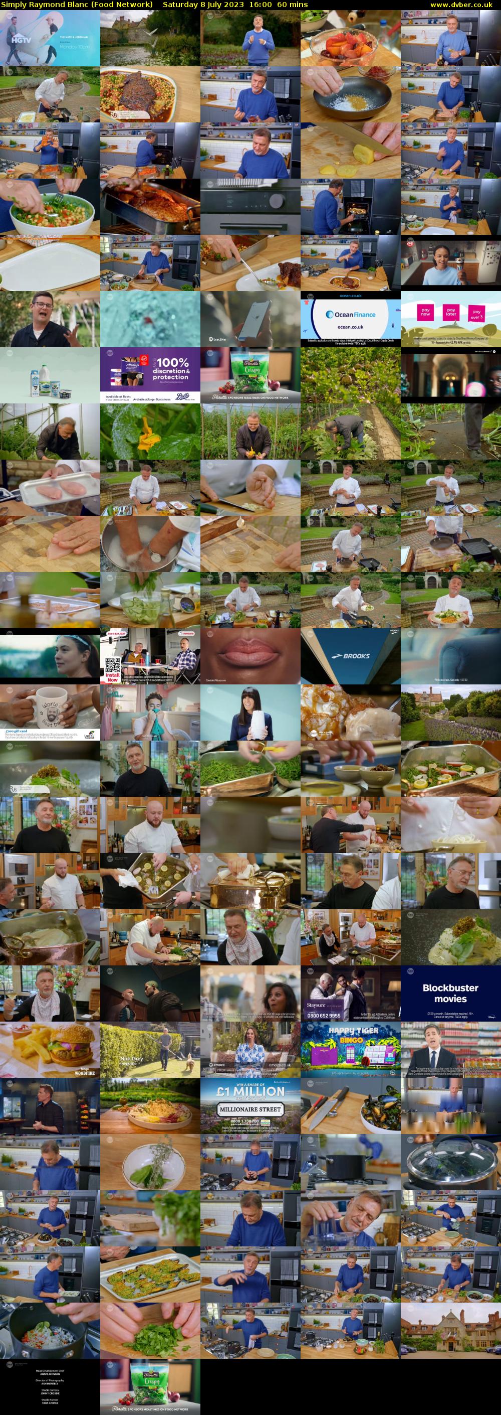 Simply Raymond Blanc (Food Network) Saturday 8 July 2023 16:00 - 17:00