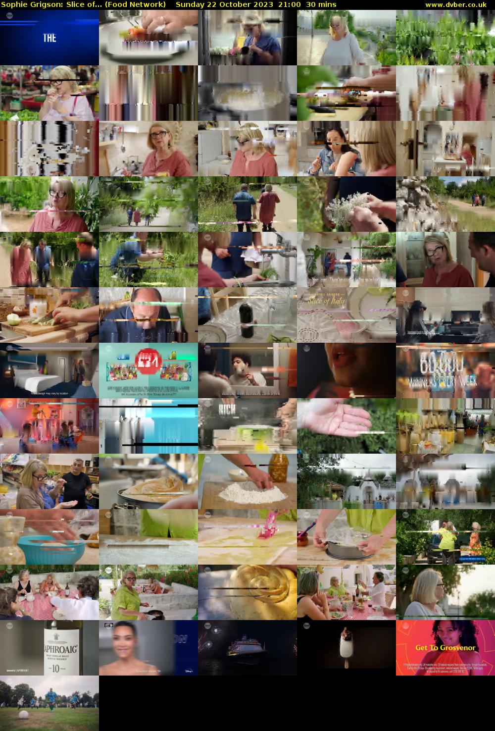 Sophie Grigson: Slice of... (Food Network) Sunday 22 October 2023 21:00 - 21:30