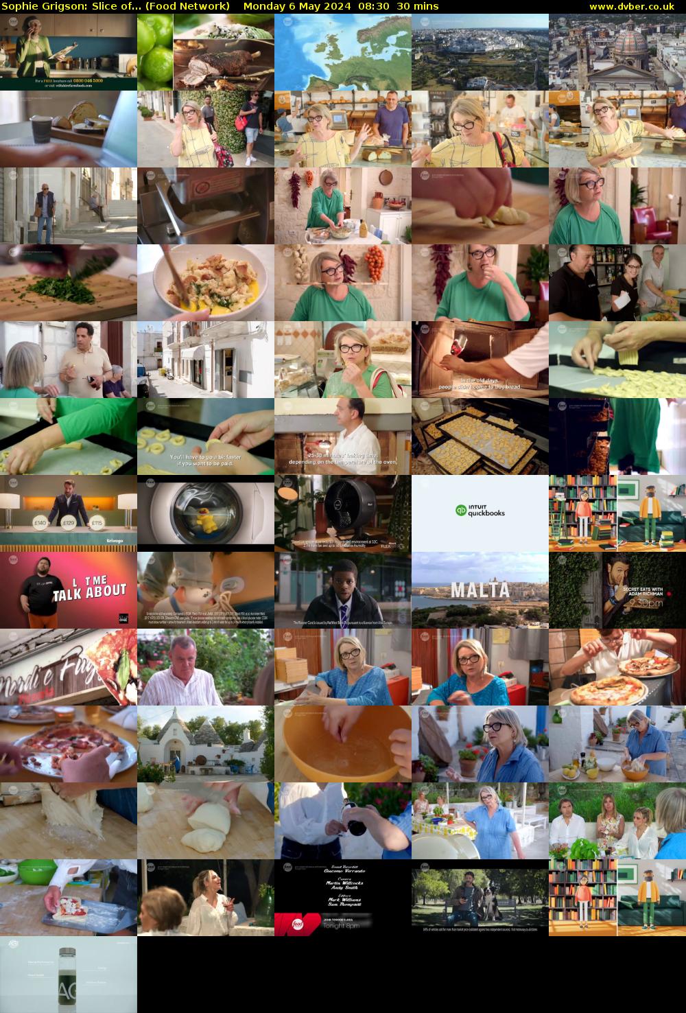 Sophie Grigson: Slice of... (Food Network) Monday 6 May 2024 08:30 - 09:00