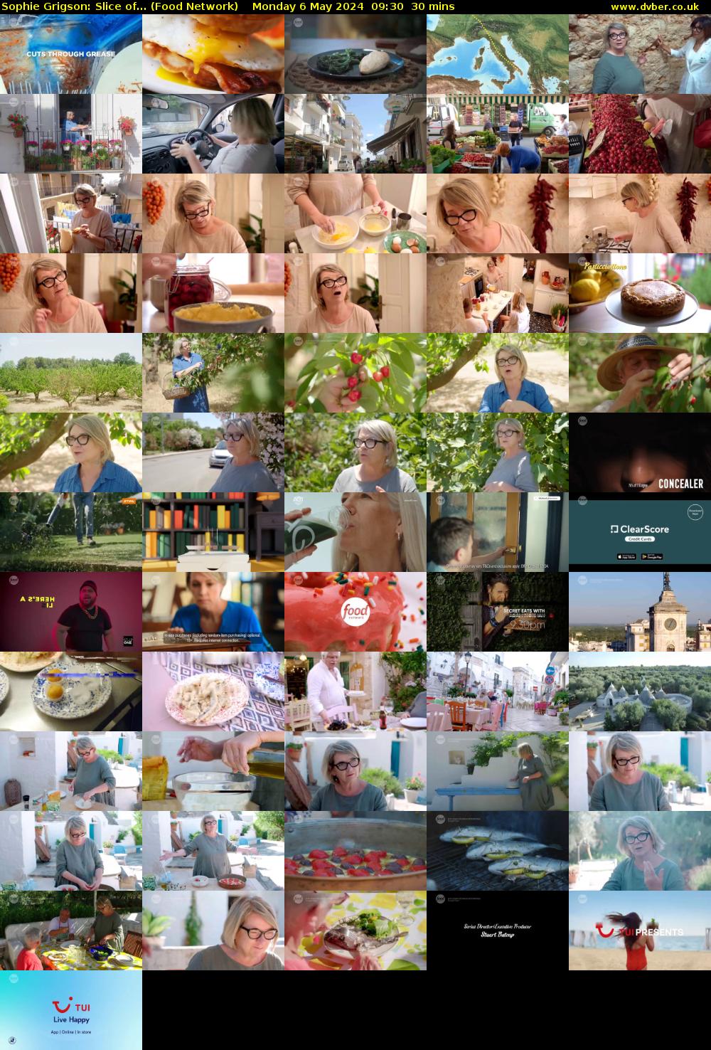 Sophie Grigson: Slice of... (Food Network) Monday 6 May 2024 09:30 - 10:00