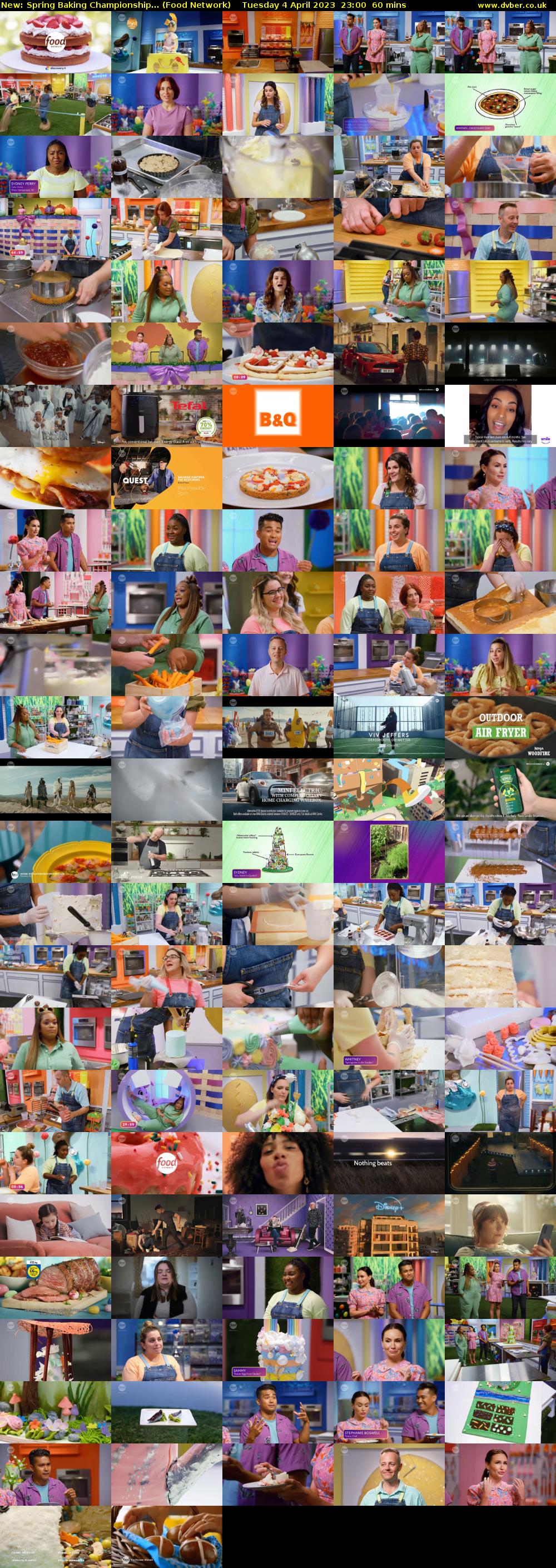 Spring Baking Championship... (Food Network) Tuesday 4 April 2023 23:00 - 00:00