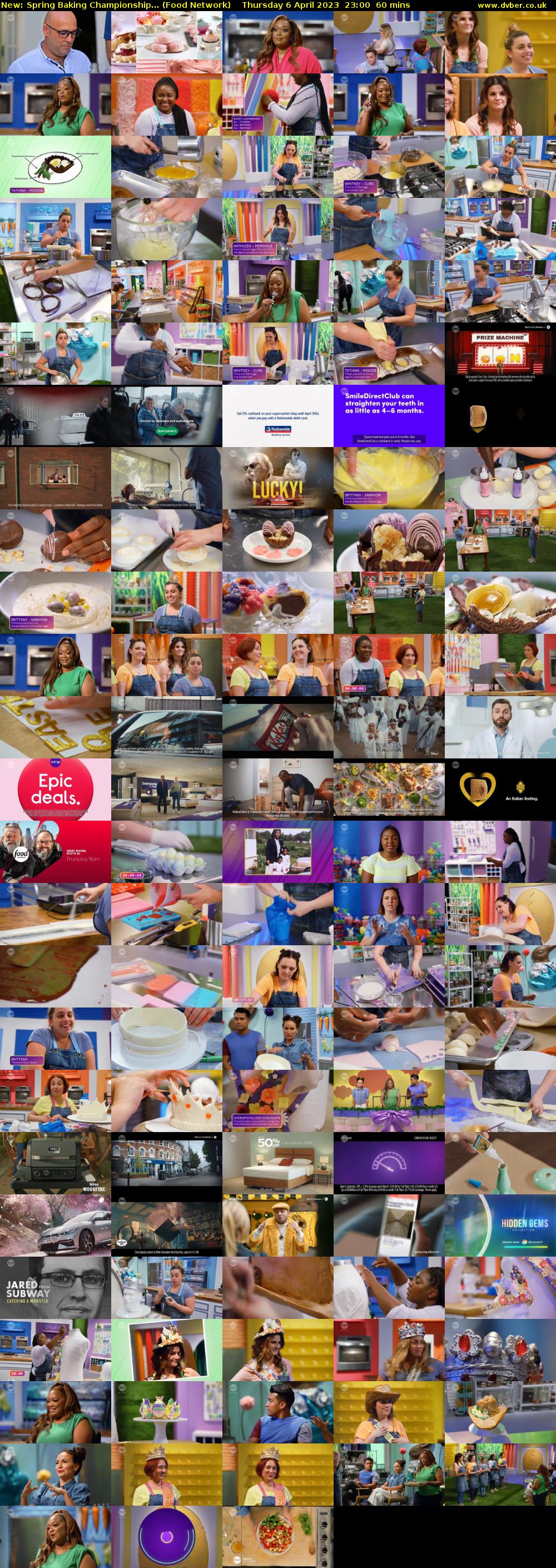 Spring Baking Championship... (Food Network) Thursday 6 April 2023 23:00 - 00:00