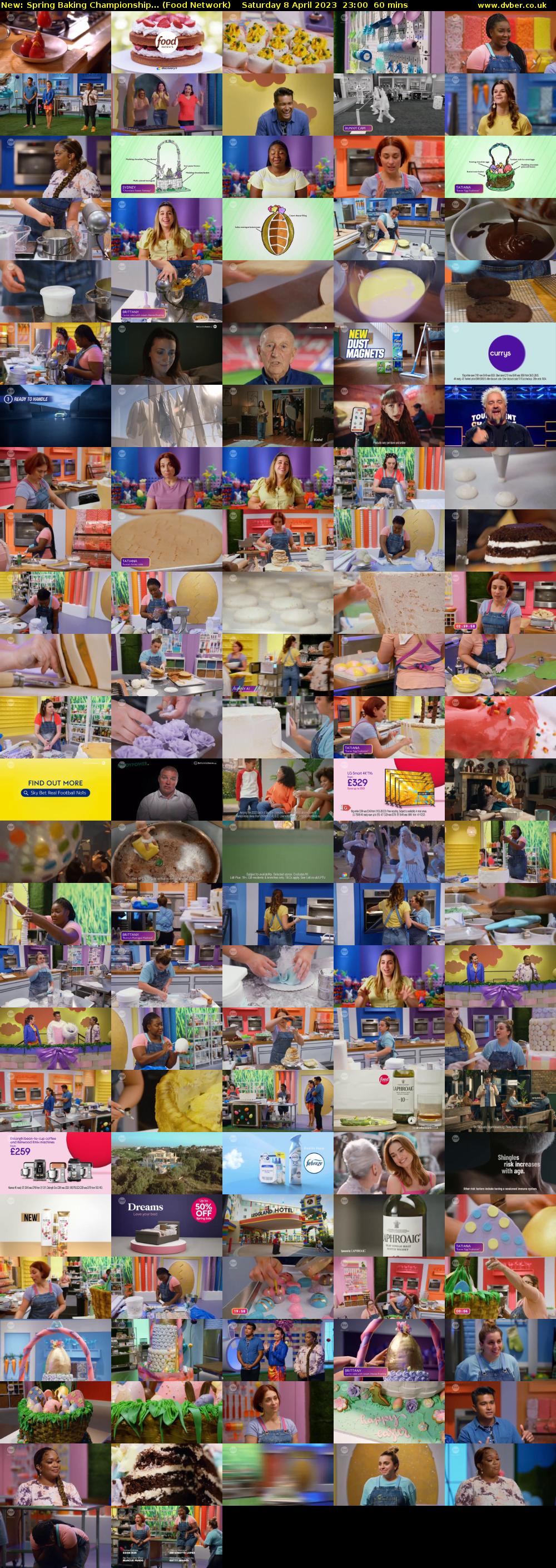 Spring Baking Championship... (Food Network) Saturday 8 April 2023 23:00 - 00:00