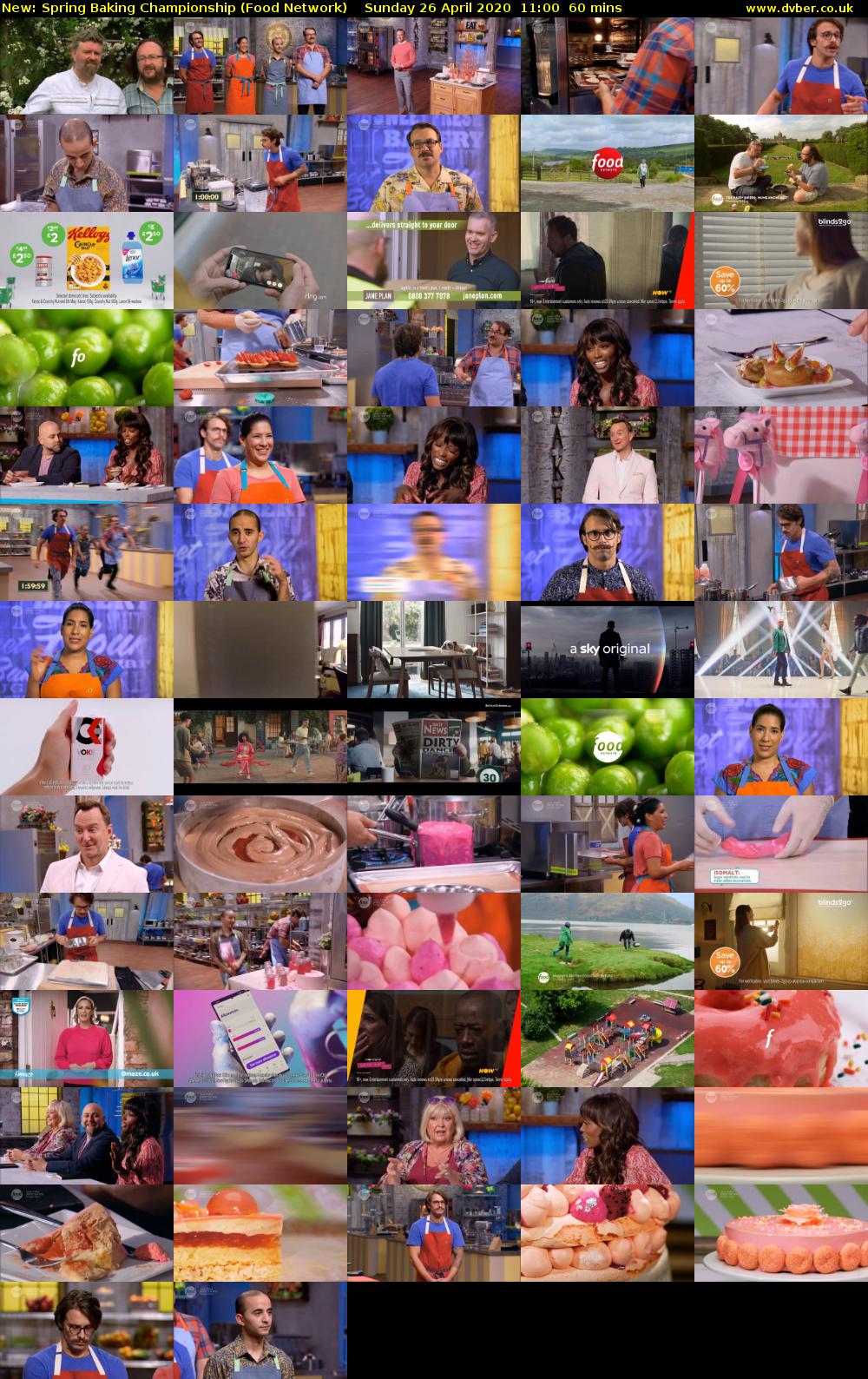 Spring Baking Championship (Food Network) Sunday 26 April 2020 11:00 - 12:00