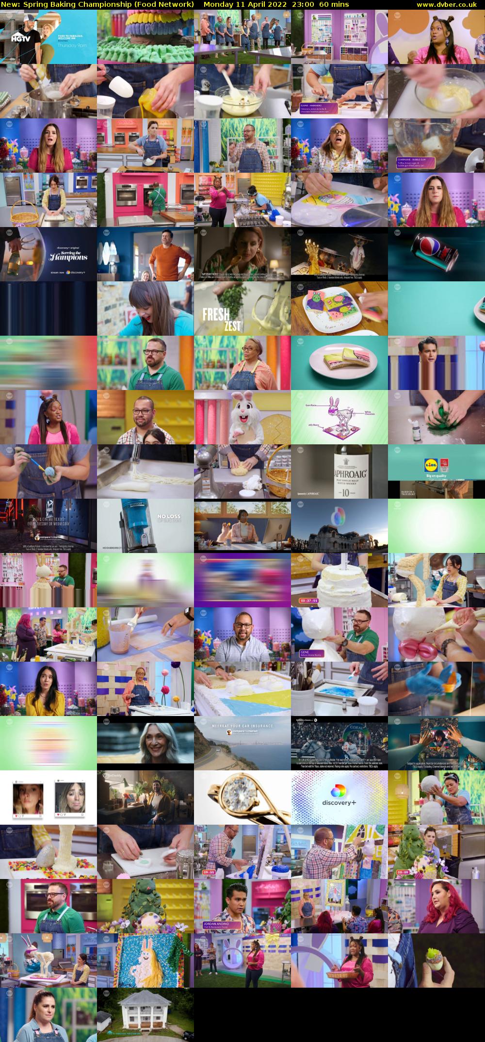 Spring Baking Championship (Food Network) Monday 11 April 2022 23:00 - 00:00