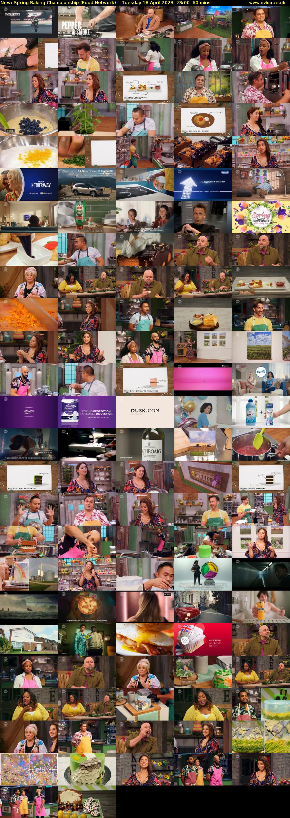 Spring Baking Championship (Food Network) Tuesday 18 April 2023 23:00 - 00:00