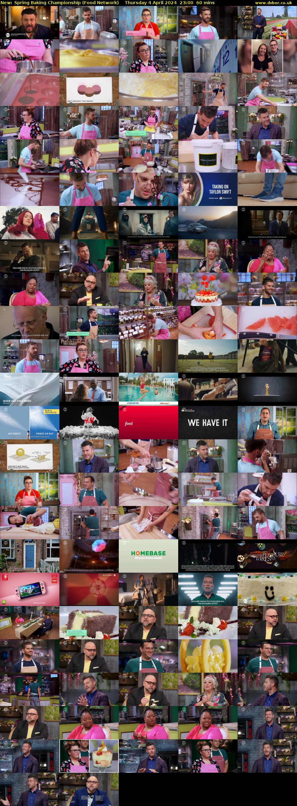 Spring Baking Championship (Food Network) Thursday 4 April 2024 23:00 - 00:00