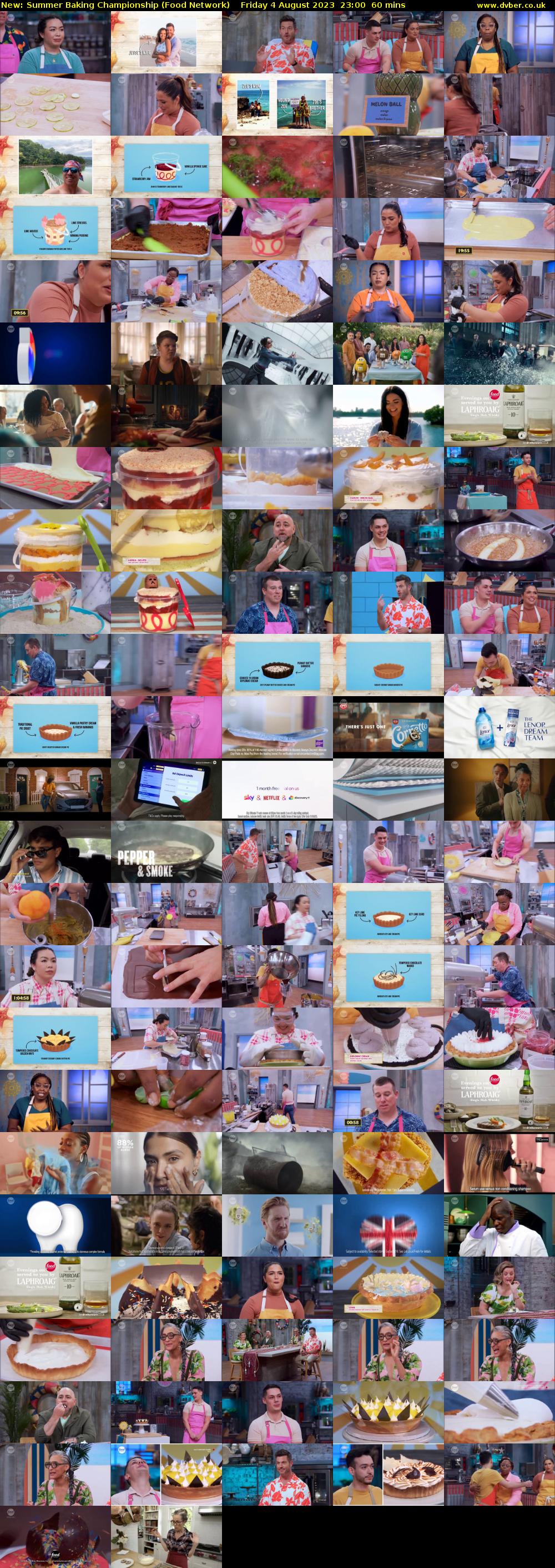 Summer Baking Championship (Food Network) Friday 4 August 2023 23:00 - 00:00