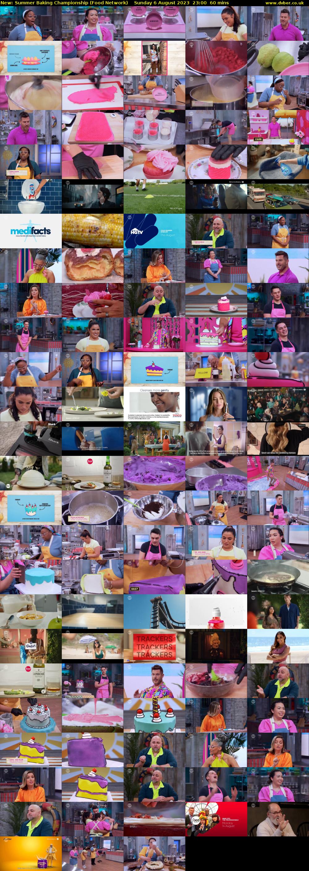 Summer Baking Championship (Food Network) Sunday 6 August 2023 23:00 - 00:00