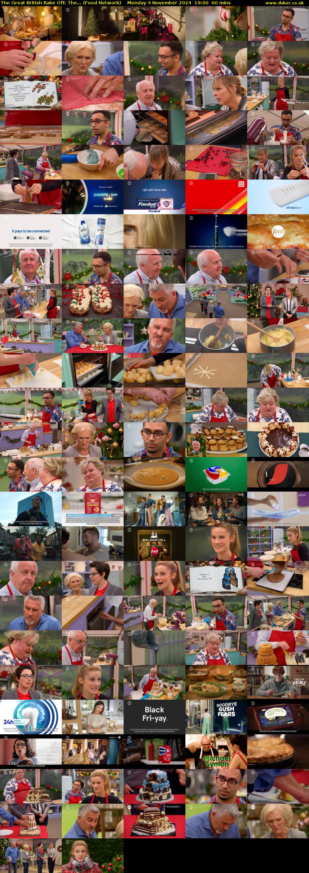 The Great British Bake Off: The... (Food Network) Monday 4 November 2024 19:00 - 20:00