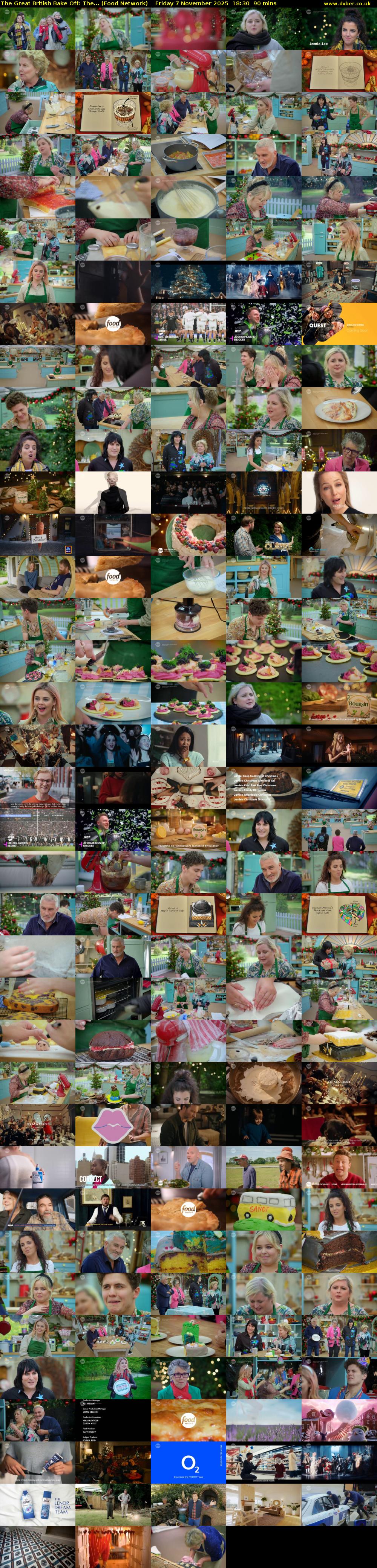 The Great British Bake Off: The... (Food Network) Friday 7 November 2025 18:30 - 20:00