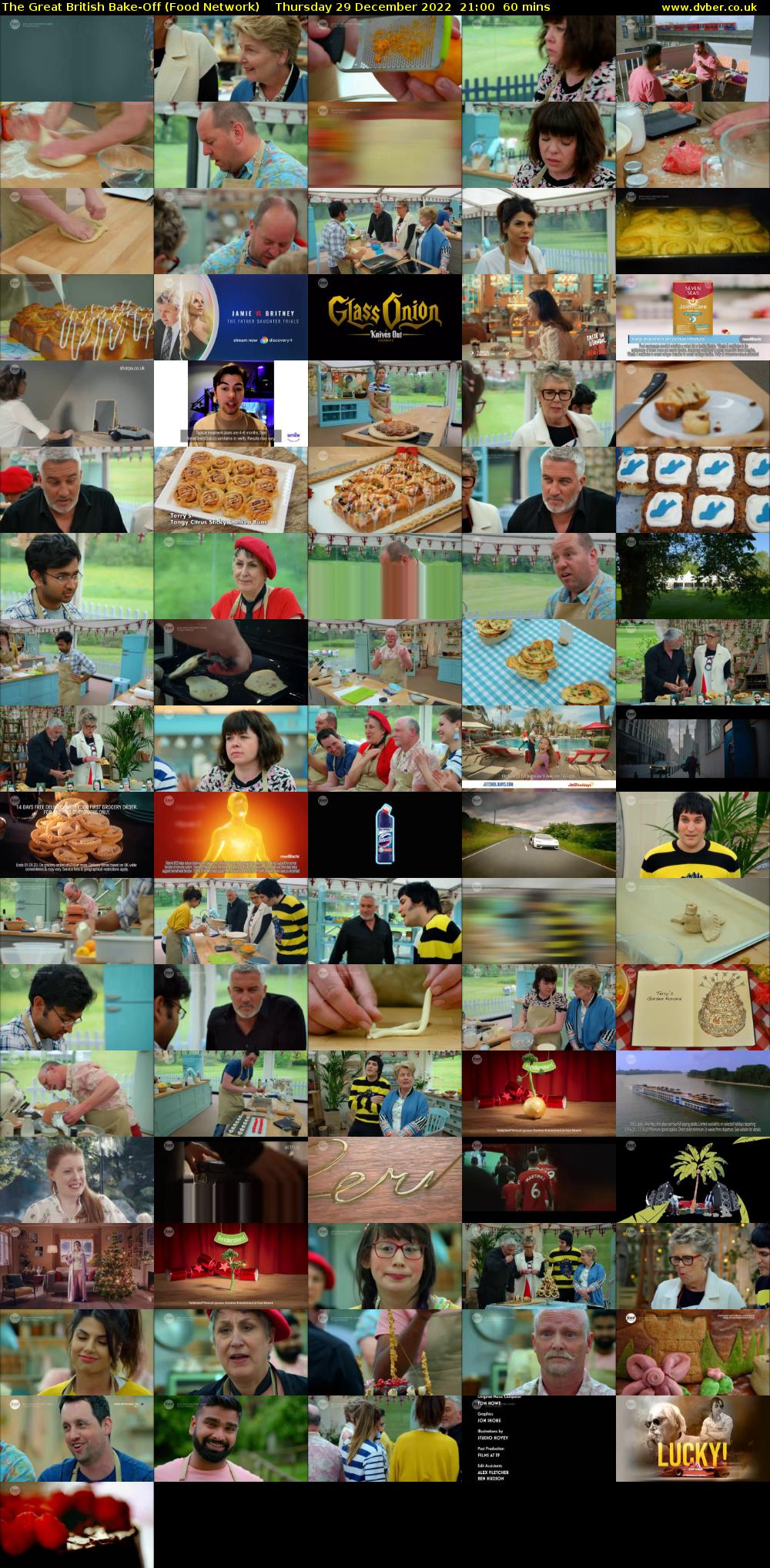 The Great British Bake-Off (Food Network) Thursday 29 December 2022 21:00 - 22:00