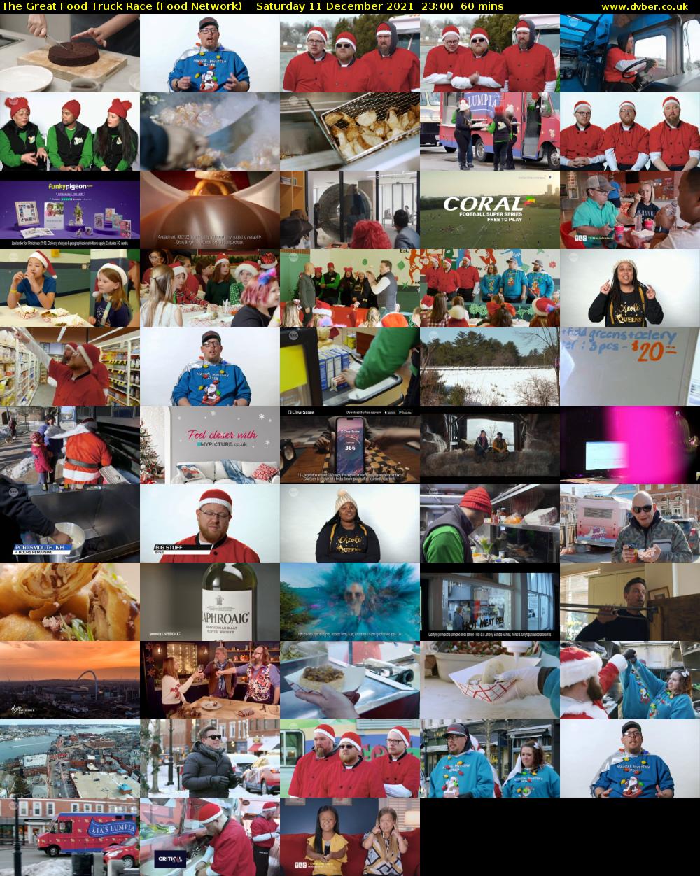 The Great Food Truck Race (Food Network) Saturday 11 December 2021 23:00 - 00:00