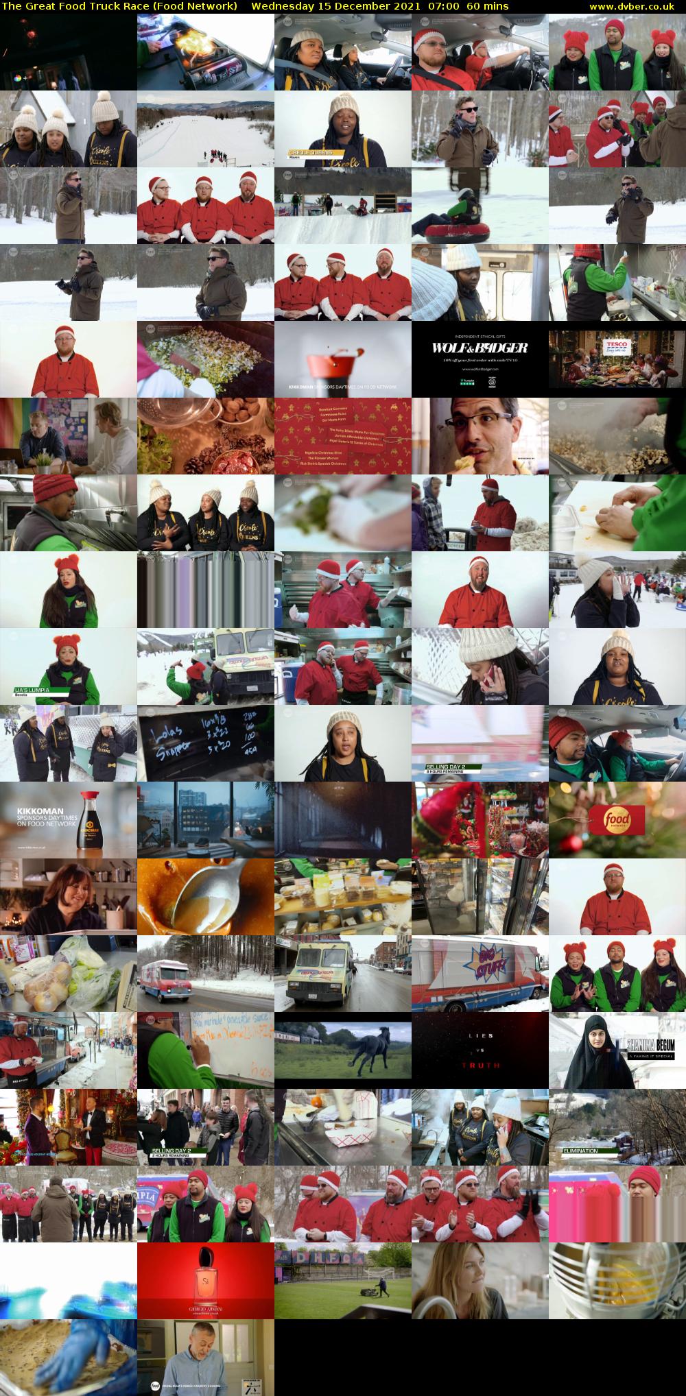 The Great Food Truck Race (Food Network) Wednesday 15 December 2021 07:00 - 08:00