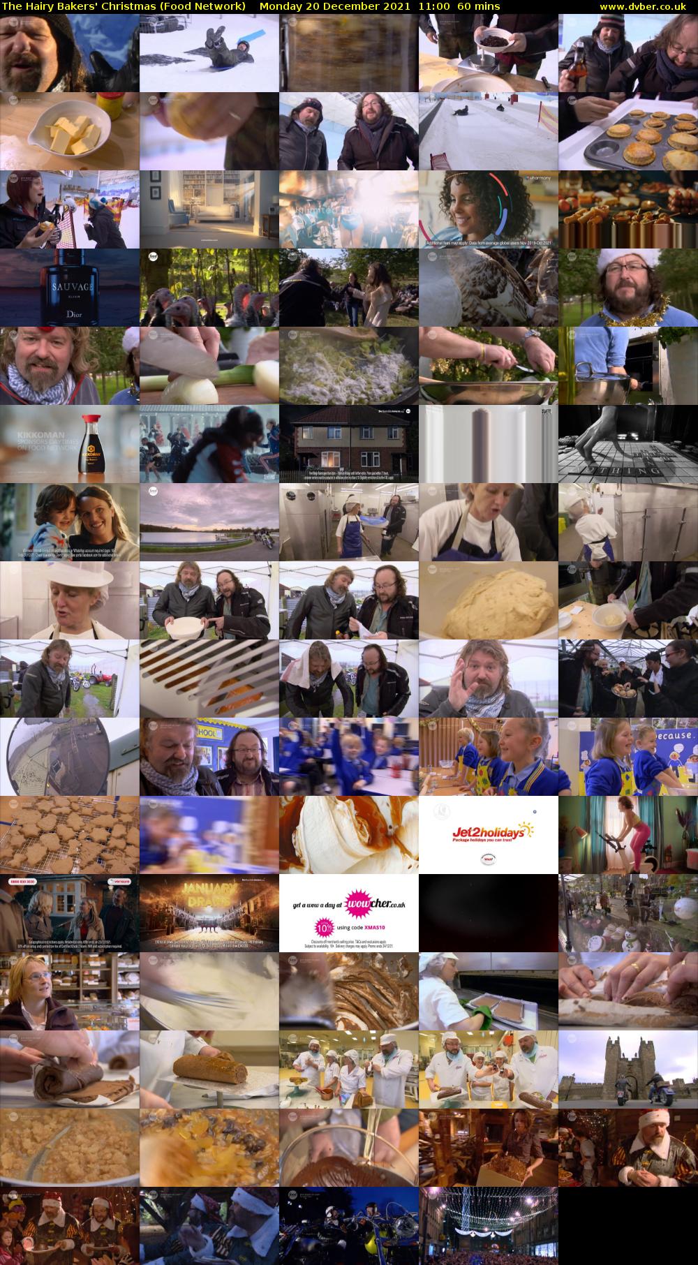 The Hairy Bakers' Christmas (Food Network) Monday 20 December 2021 11:00 - 12:00