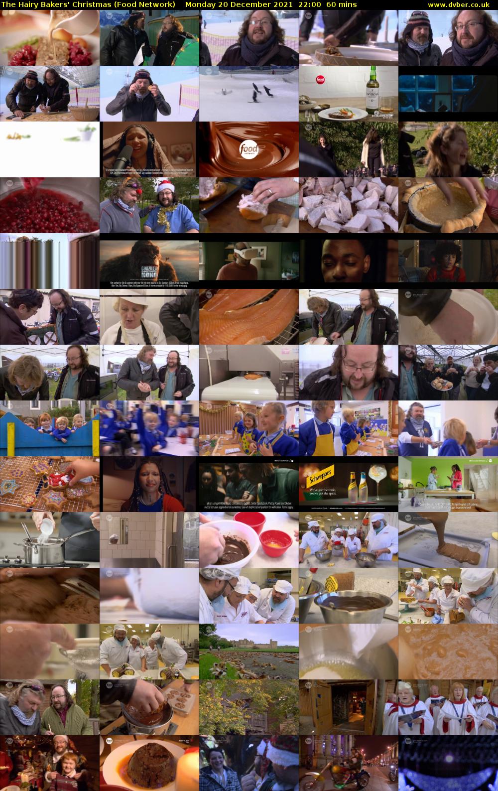 The Hairy Bakers' Christmas (Food Network) Monday 20 December 2021 22:00 - 23:00
