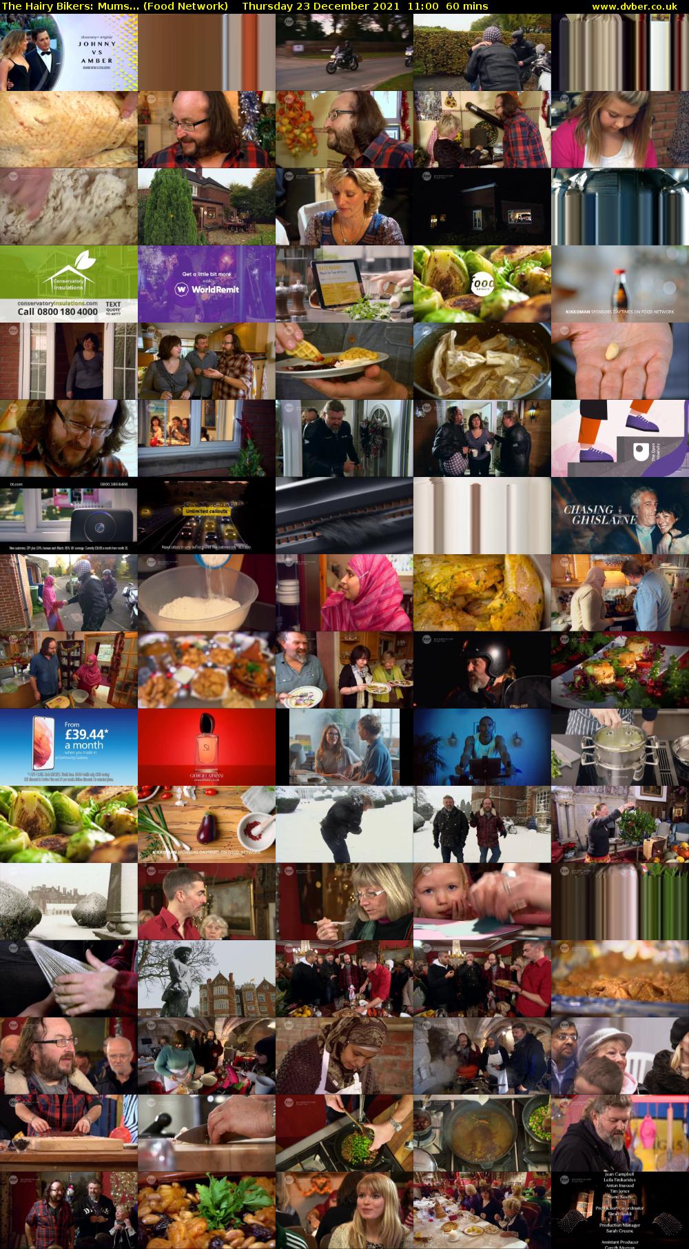 The Hairy Bikers: Mums... (Food Network) Thursday 23 December 2021 11:00 - 12:00