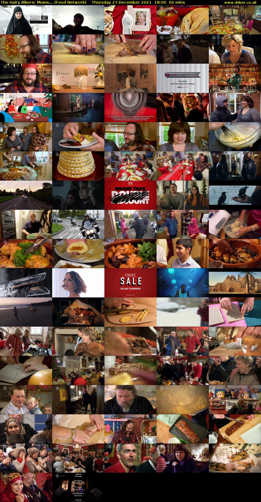 The Hairy Bikers: Mums... (Food Network) Thursday 23 December 2021 18:00 - 19:00