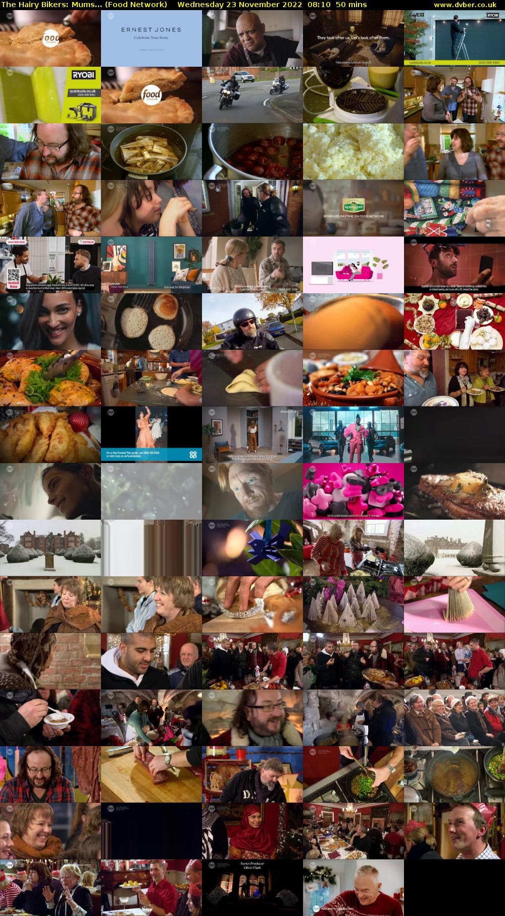 The Hairy Bikers: Mums... (Food Network) Wednesday 23 November 2022 08:10 - 09:00