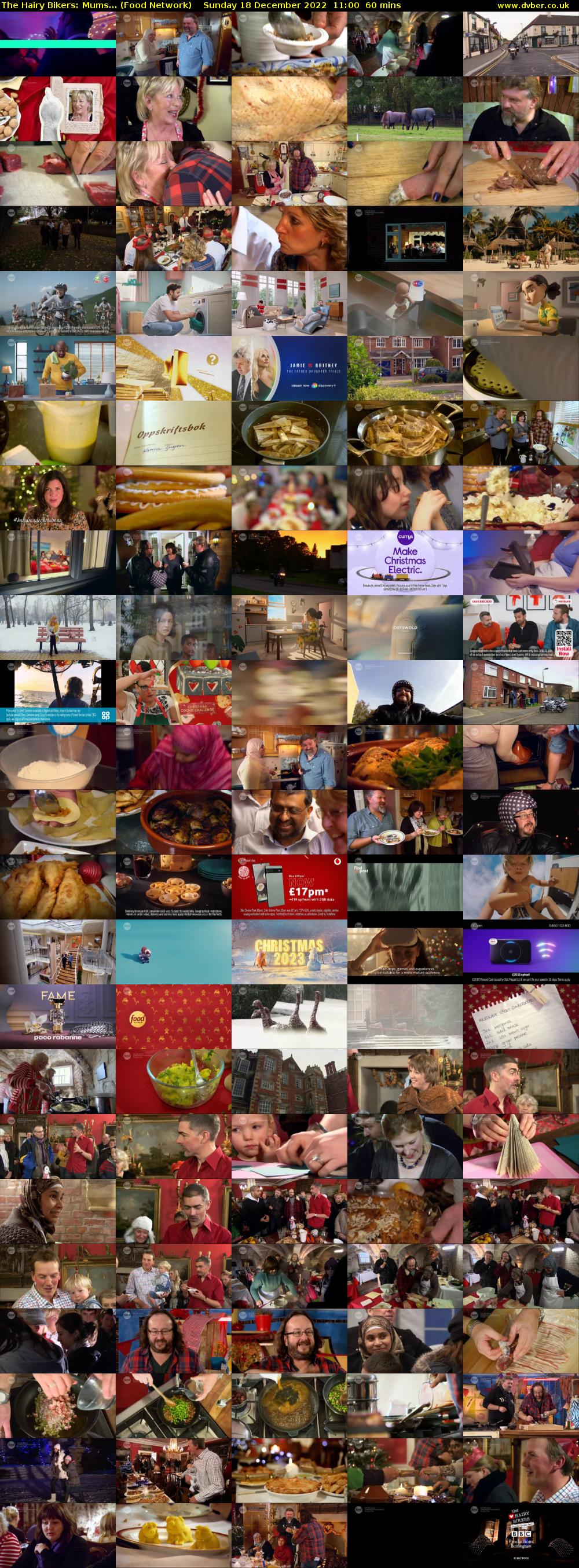 The Hairy Bikers: Mums... (Food Network) Sunday 18 December 2022 11:00 - 12:00
