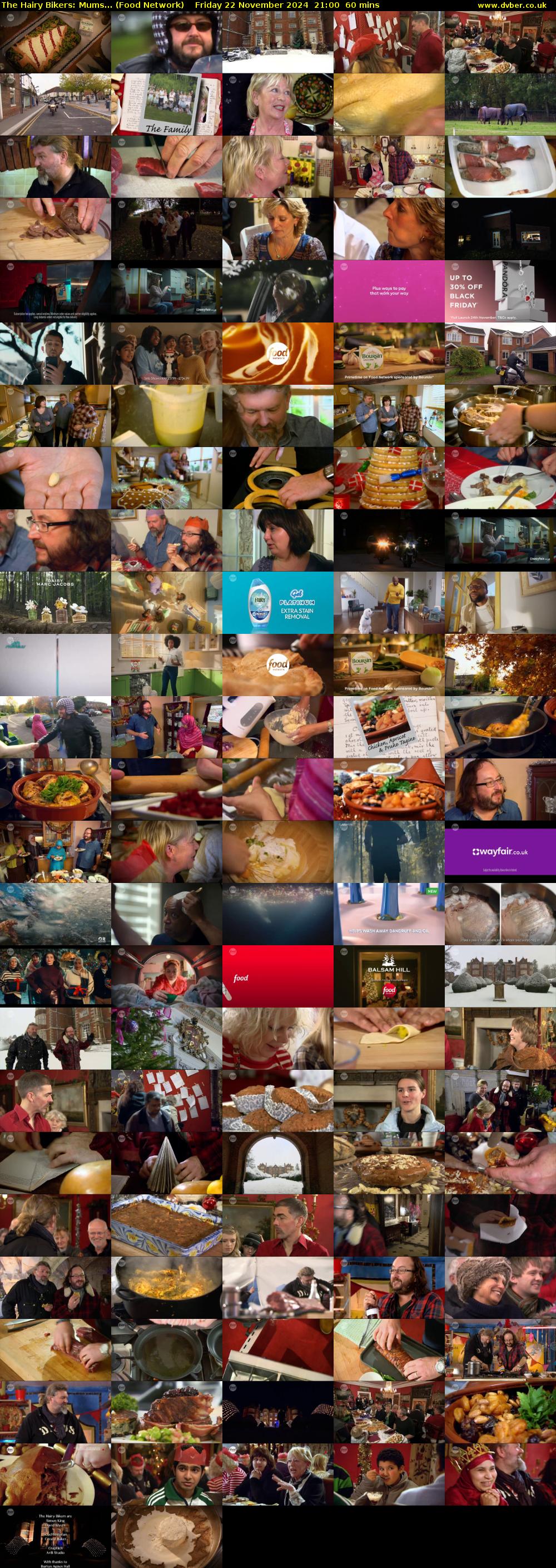 The Hairy Bikers: Mums... (Food Network) Friday 22 November 2024 21:00 - 22:00