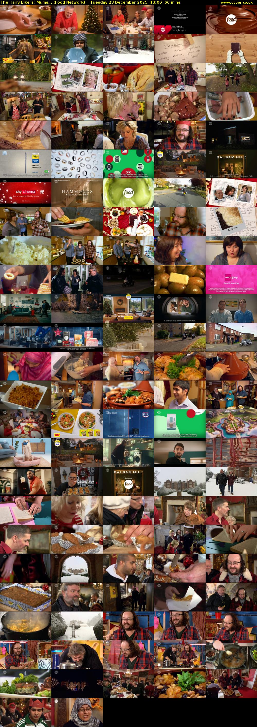 The Hairy Bikers: Mums... (Food Network) Tuesday 23 December 2025 13:00 - 14:00