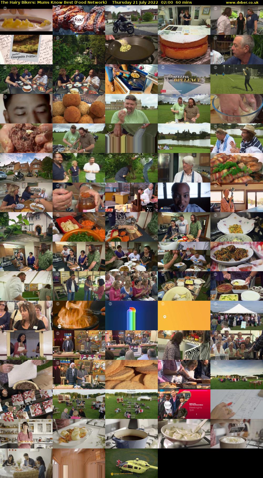 The Hairy Bikers: Mums Know Best (Food Network) Thursday 21 July 2022 02:00 - 03:00