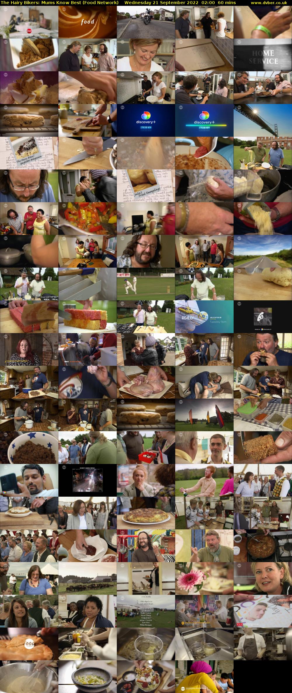The Hairy Bikers: Mums Know Best (Food Network) Wednesday 21 September 2022 02:00 - 03:00