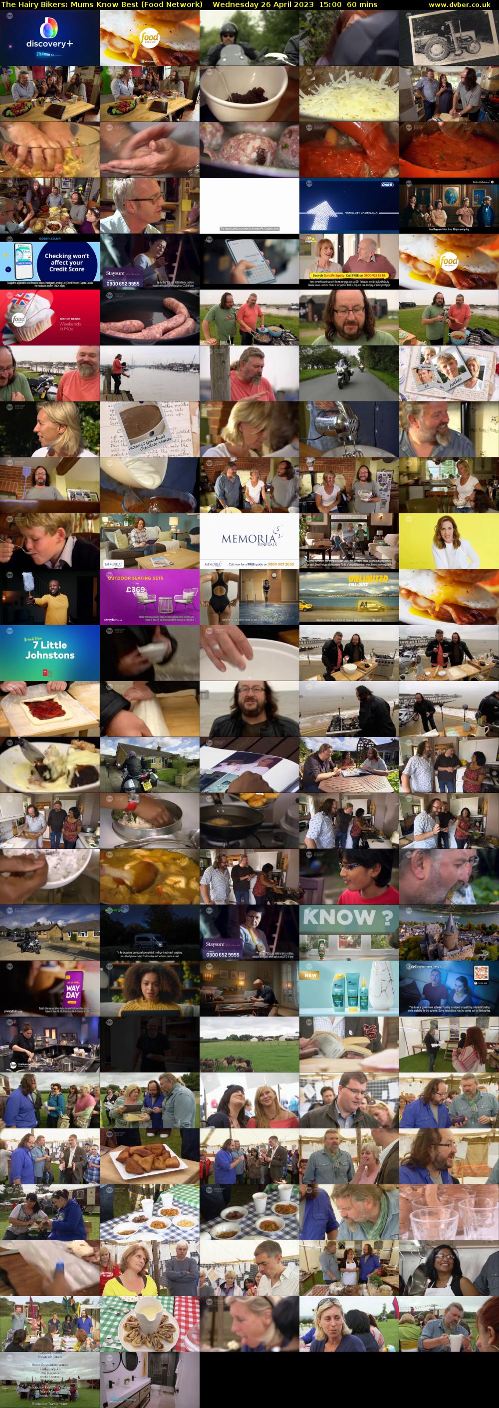 The Hairy Bikers: Mums Know Best (Food Network) Wednesday 26 April 2023 15:00 - 16:00