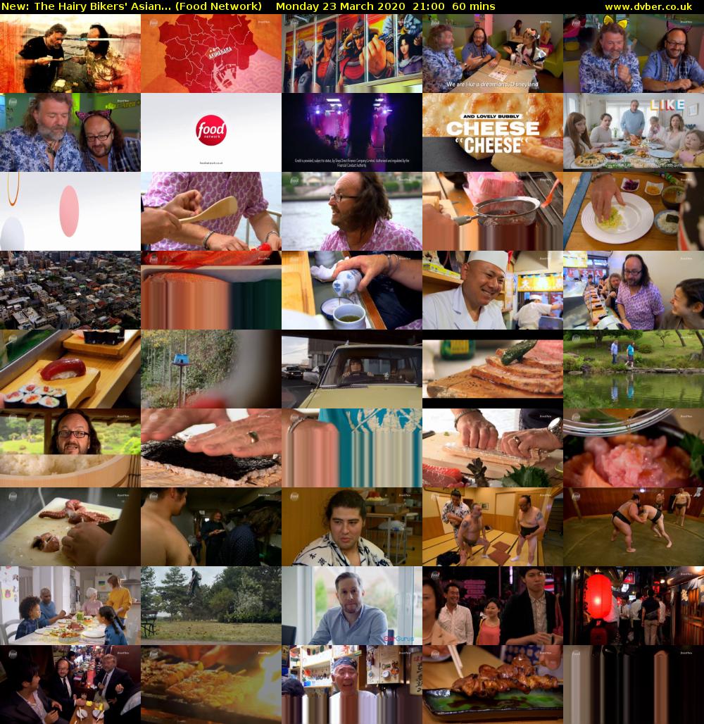 The Hairy Bikers' Asian... (Food Network) Monday 23 March 2020 21:00 - 22:00