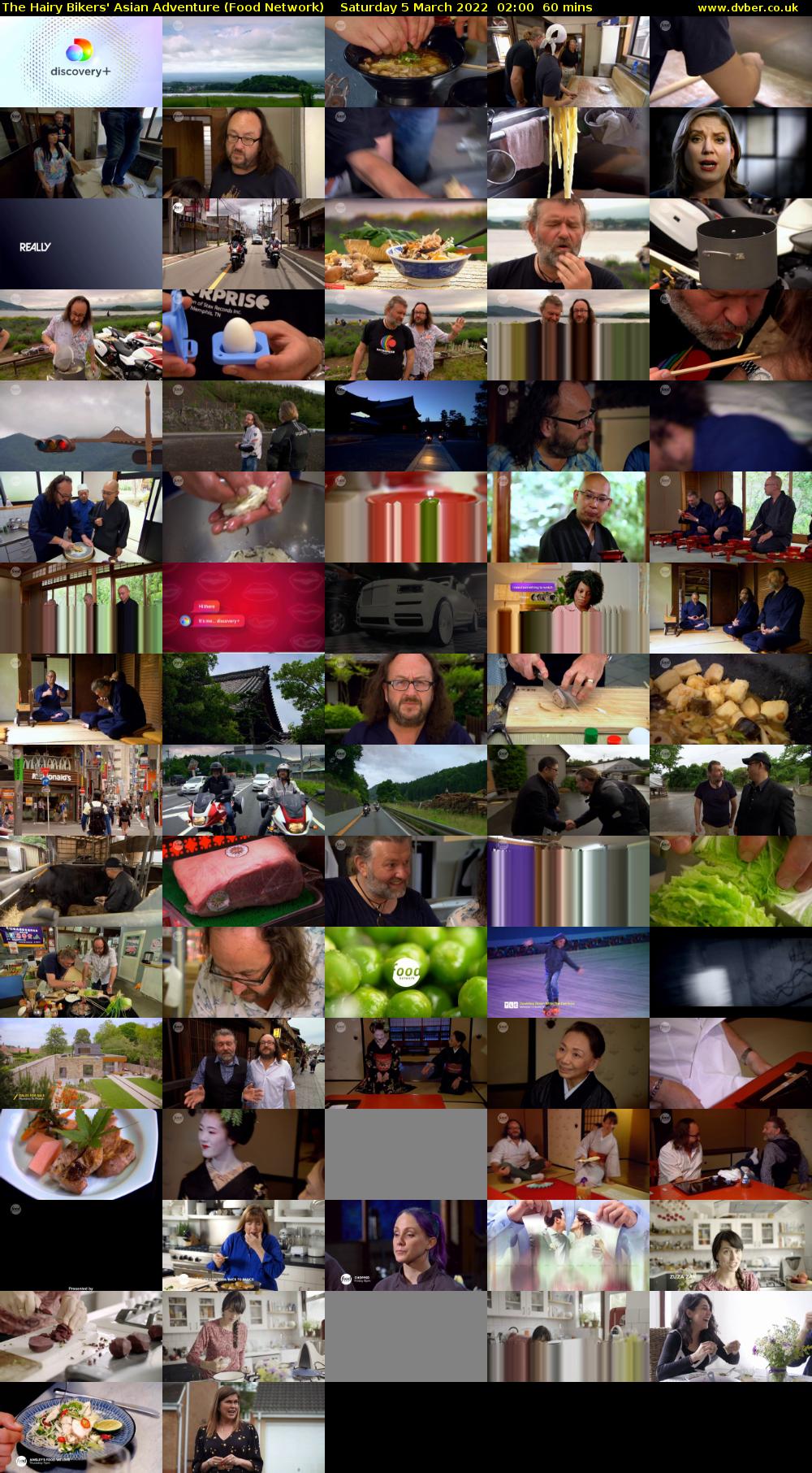 The Hairy Bikers' Asian Adventure (Food Network) Saturday 5 March 2022 02:00 - 03:00