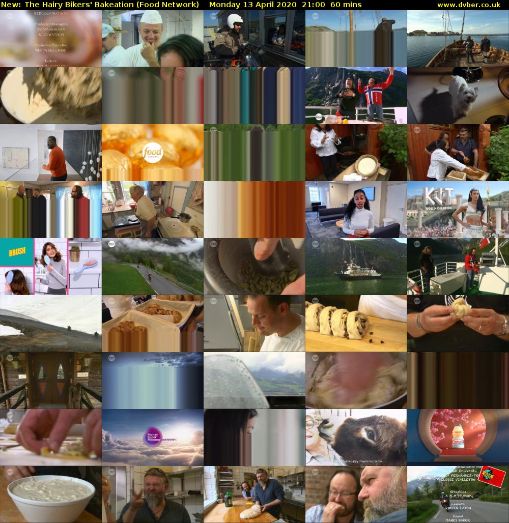 The Hairy Bikers' Bakeation (Food Network) Monday 13 April 2020 21:00 - 22:00