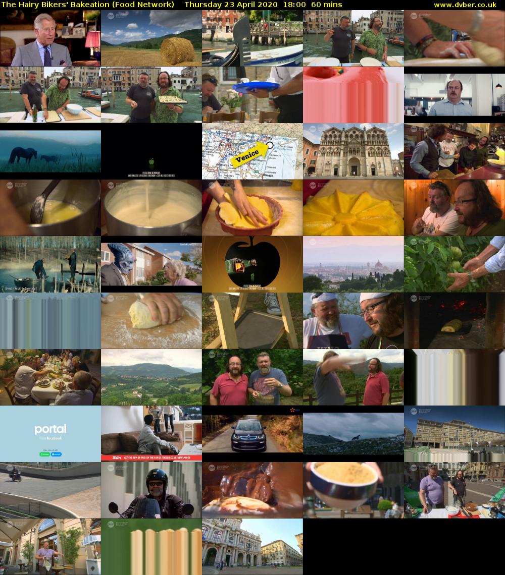 The Hairy Bikers' Bakeation (Food Network) Thursday 23 April 2020 18:00 - 19:00
