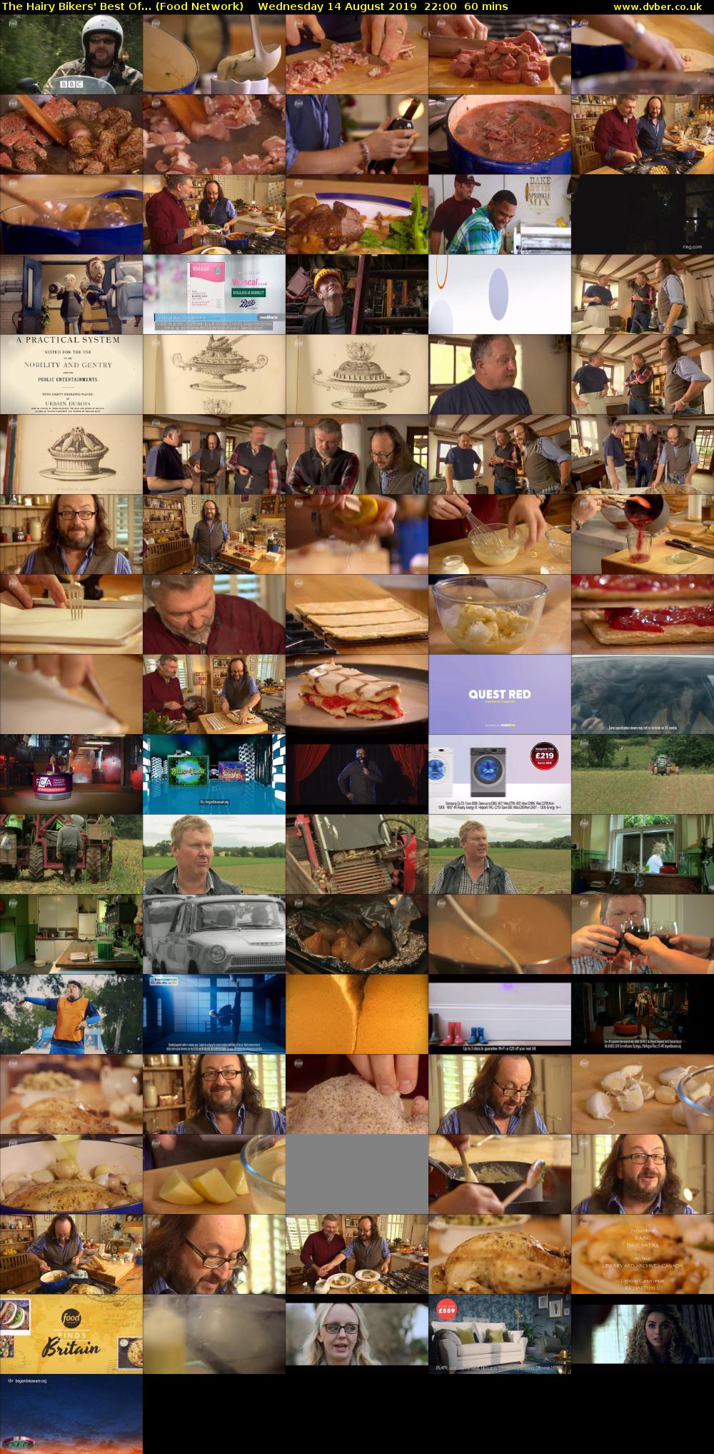 The Hairy Bikers' Best Of... (Food Network) Wednesday 14 August 2019 22:00 - 23:00
