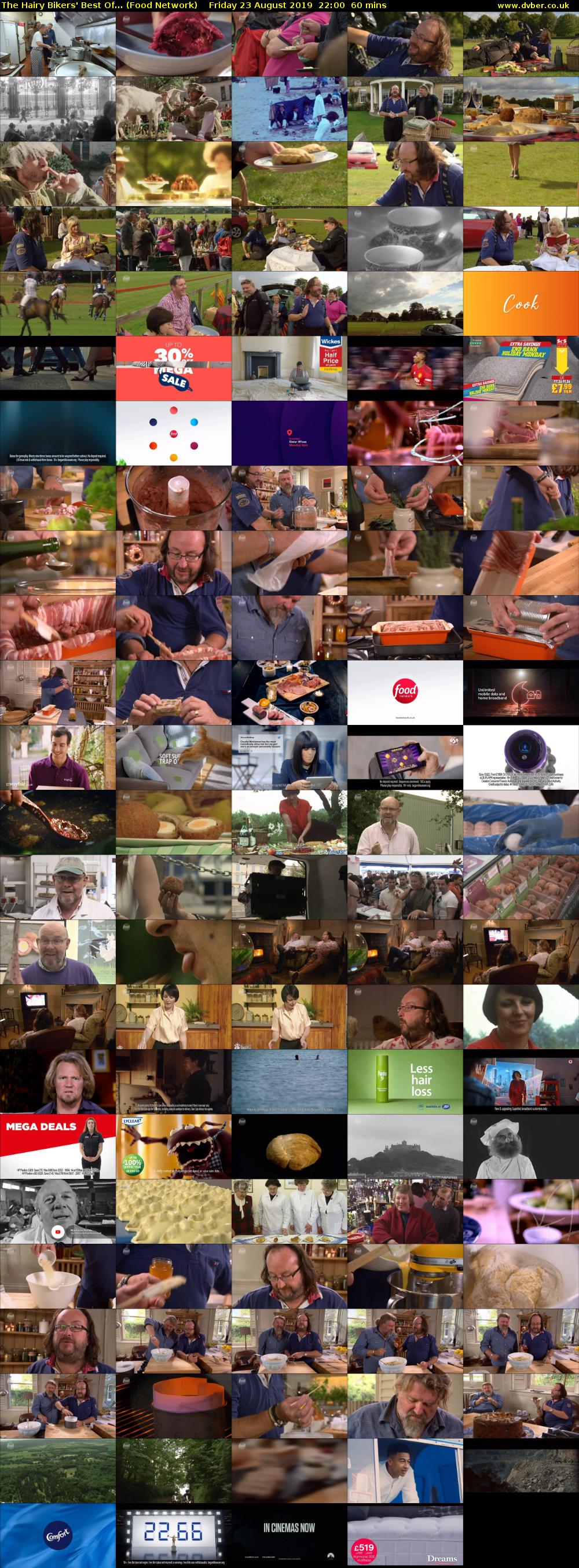 The Hairy Bikers' Best Of... (Food Network) Friday 23 August 2019 22:00 - 23:00