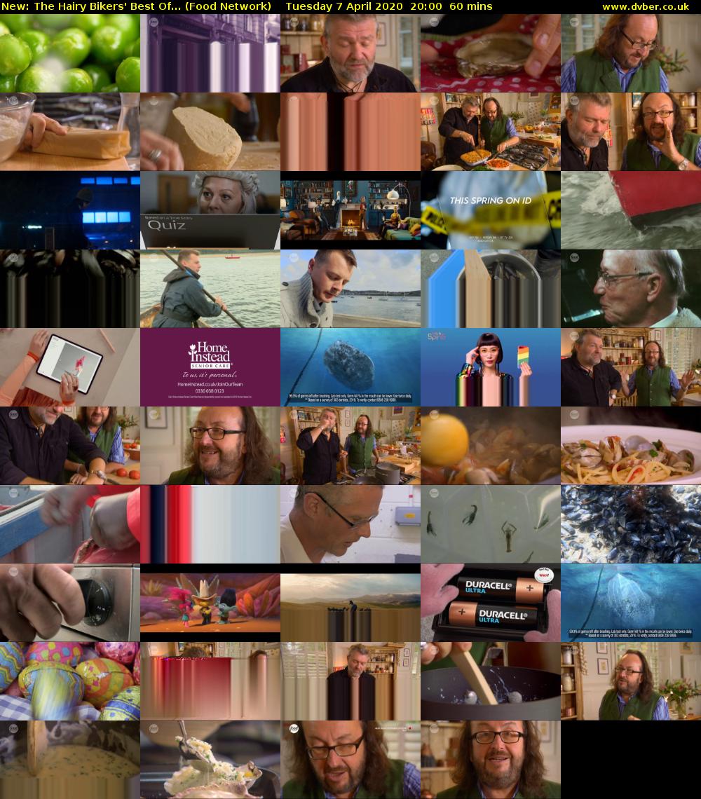 The Hairy Bikers' Best Of... (Food Network) Tuesday 7 April 2020 20:00 - 21:00