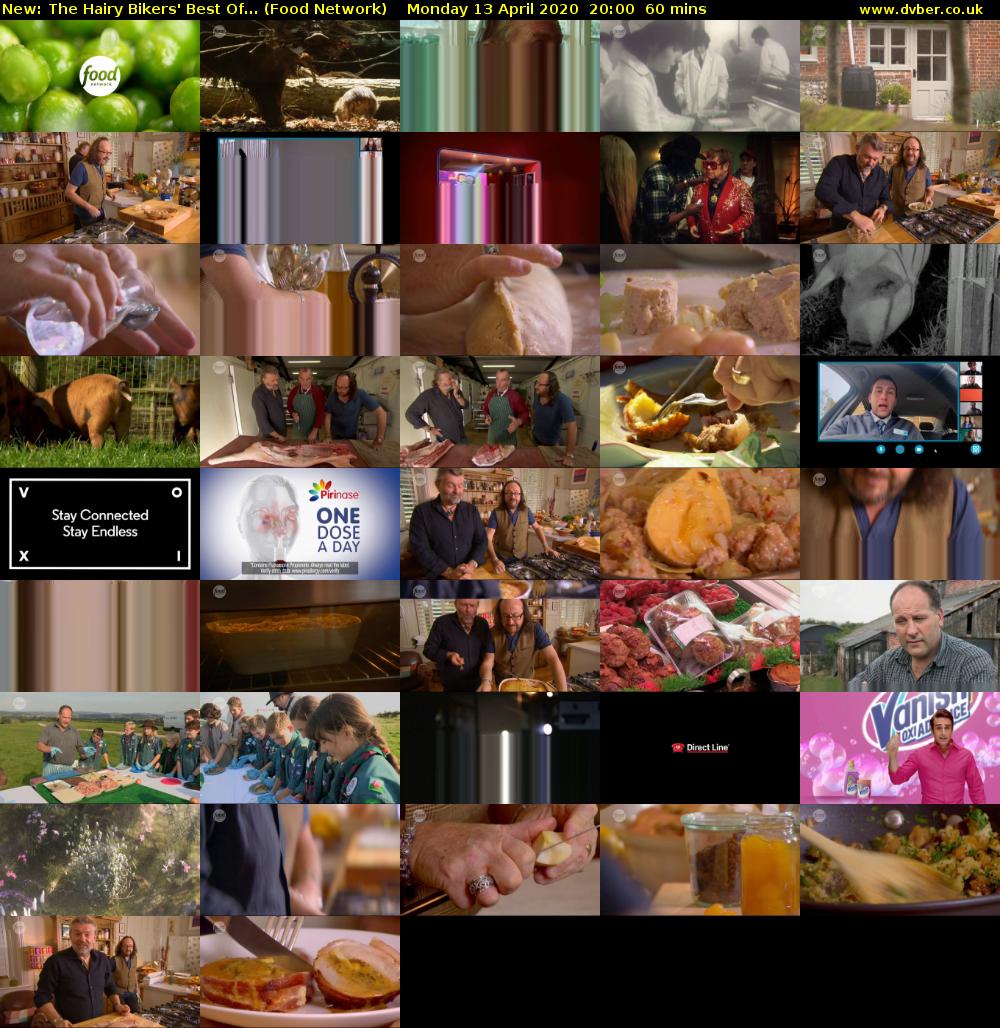 The Hairy Bikers' Best Of... (Food Network) Monday 13 April 2020 20:00 - 21:00