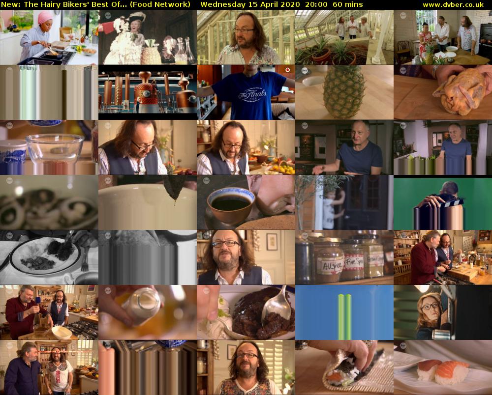 The Hairy Bikers' Best Of... (Food Network) Wednesday 15 April 2020 20:00 - 21:00