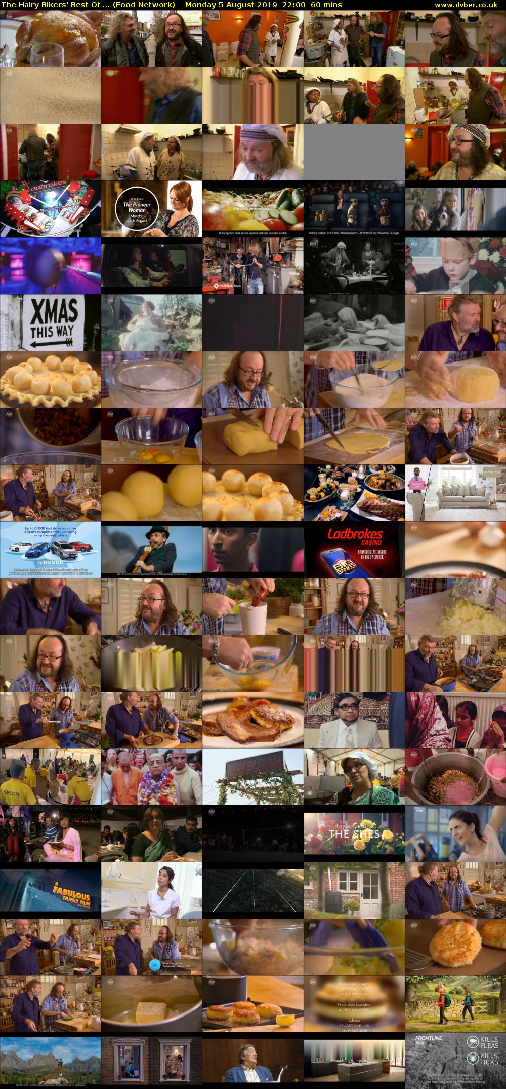 The Hairy Bikers' Best Of ... (Food Network) Monday 5 August 2019 22:00 - 23:00