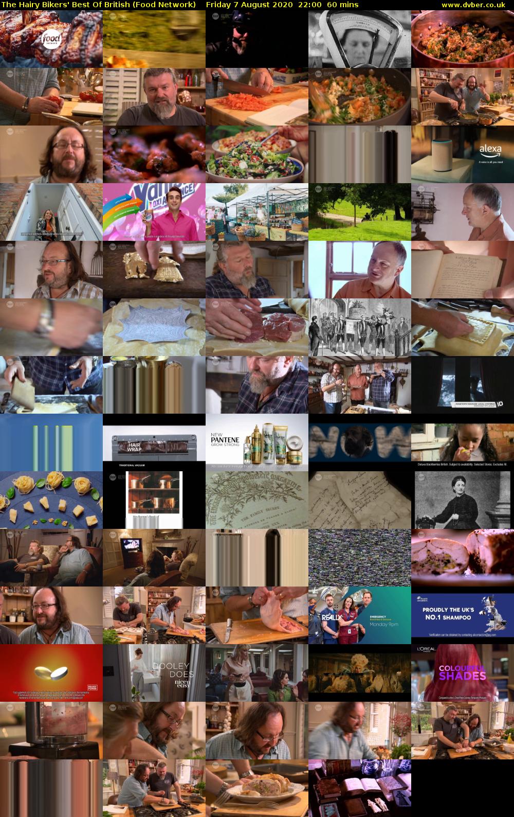 The Hairy Bikers' Best Of British (Food Network) Friday 7 August 2020 22:00 - 23:00