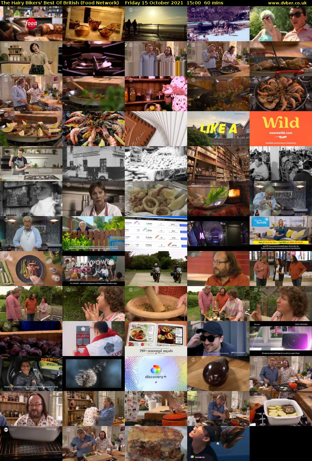 The Hairy Bikers' Best Of British (Food Network) Friday 15 October 2021 15:00 - 16:00